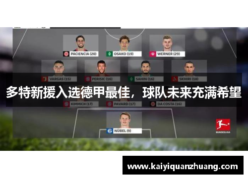 多特新援入选德甲最佳，球队未来充满希望